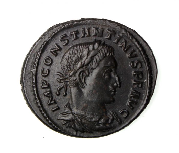 Constantine I Bronze Follis 306-337AD Trier -16027
