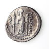 P Clodius Turrinus Silver Denarius 42BC-16124