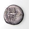 Marc Antony Silver Legionary Denarius 32-31BC Leg II -16139