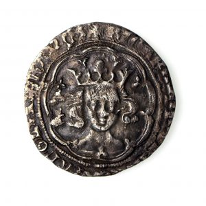 Richard II Silver Groat 1377-1399AD v. rare mule-16151