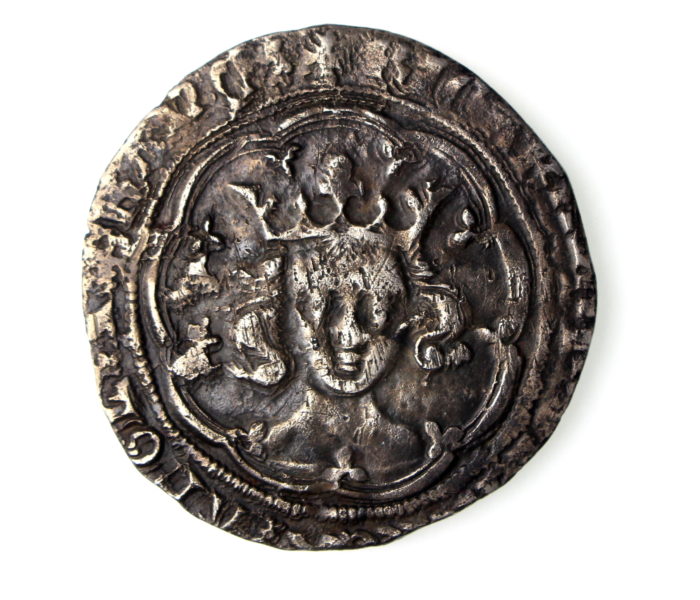 Richard II Silver Groat 1377-1399AD v. rare mule-16151