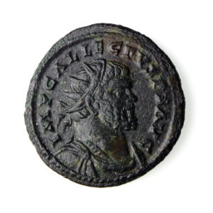 Allectus Bronze Antoninianus 293-296AD-16227