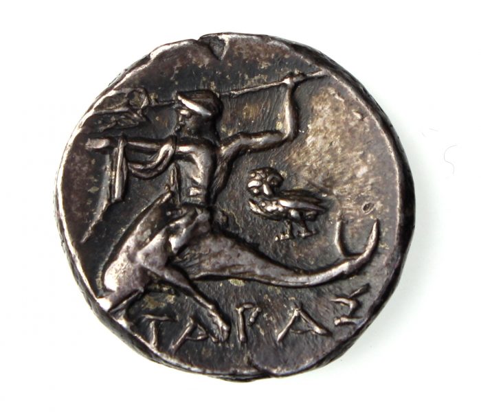 Calabria, Tatentum Circa 272-240BC Silver Nomos-16241