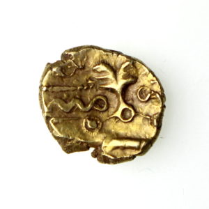 Trinovantes Trophy Type Gold Quarter Stater variant 45-40BC-16246