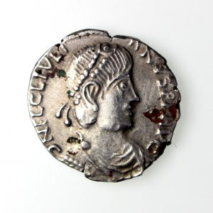 Julian II Silver Siliqua Barbarous Copy 360-363AD-16267
