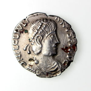 Julian II Silver Siliqua Barbarous Copy 360-363AD-16267