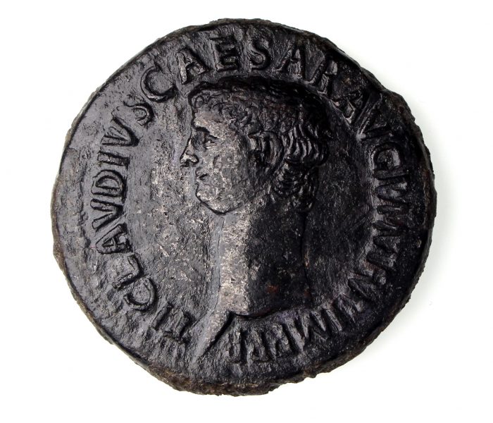 Claudius Bronze As 41-54AD-16351