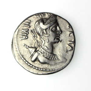 C. Hosidius C.f. Geta Silver Denarius 64BC -16359