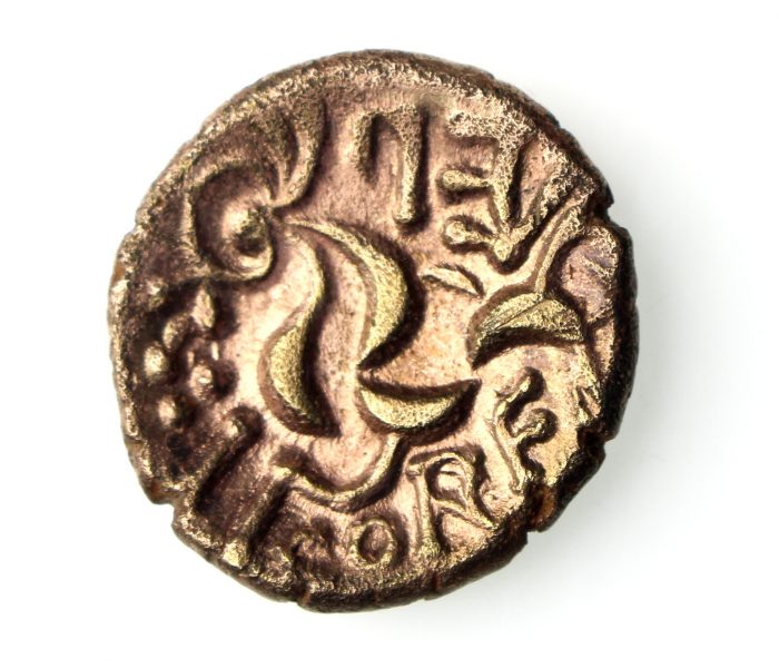 Celtic Gold Stater Corieltauvi Retro Vep Corf v. rare -16400