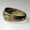 15th Century Silver Gilt Finger Ring -16487
