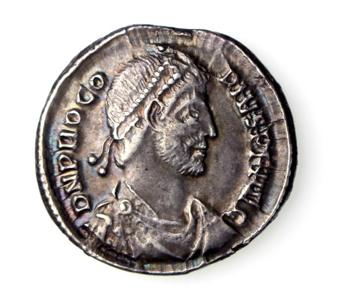 Procopius Silver Siliqua 365-366AD Constantinople Rare -16513