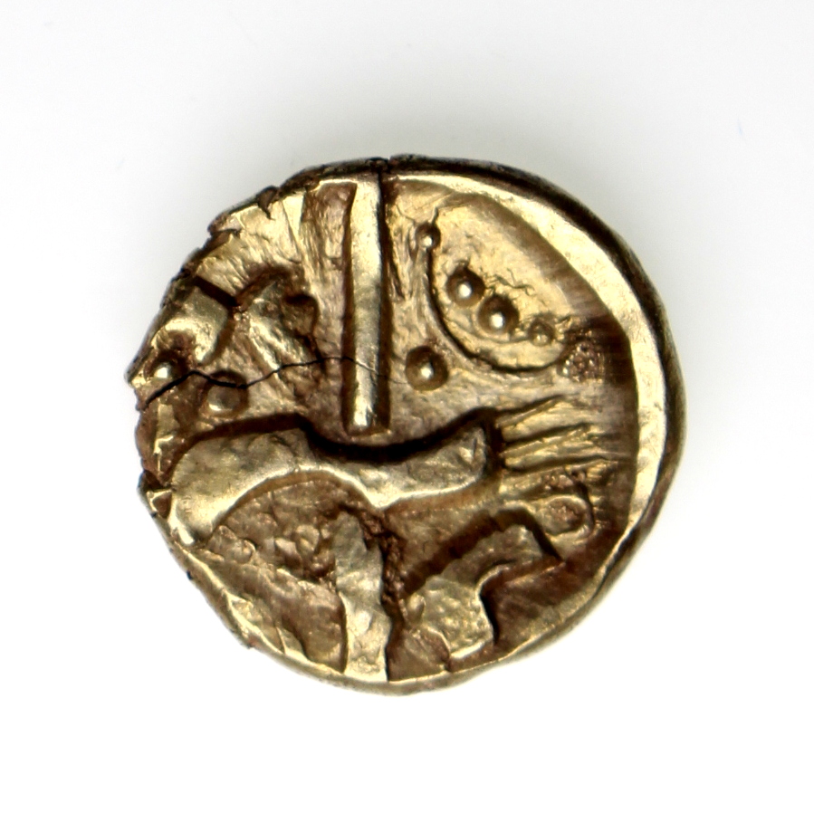 Belgae Gold Quarter Stater Hampshire Thunderbolt 1st Century BC ...