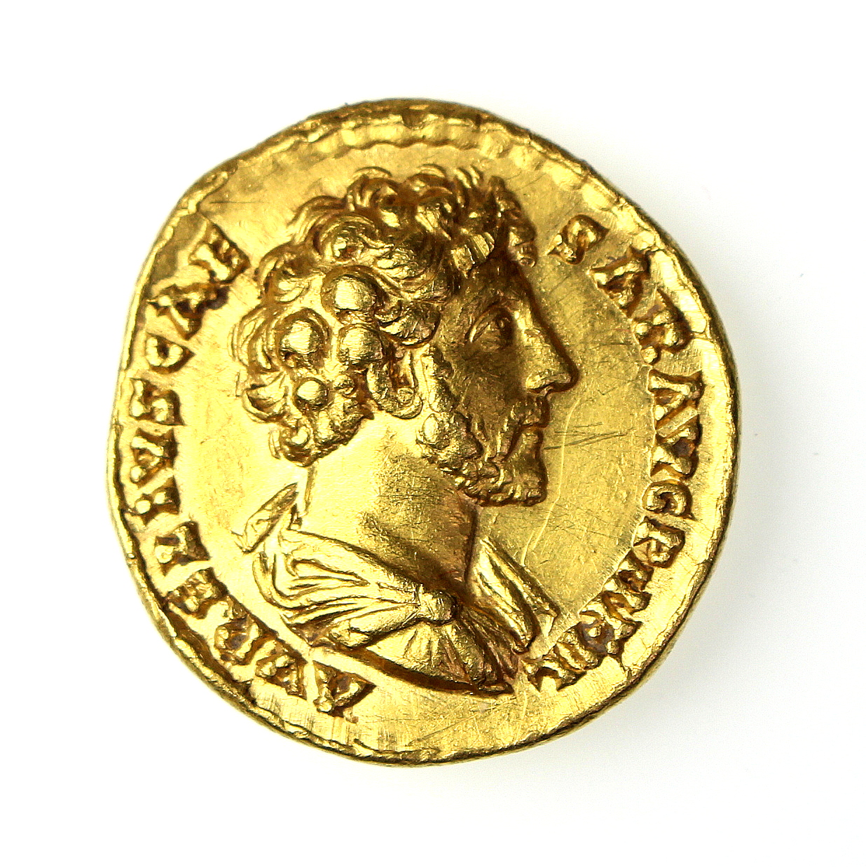 Marcus Aurelius Gold Aureus 161-180AD Silbury Coins