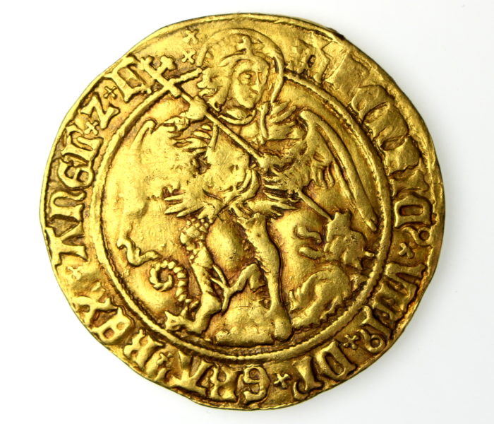 Henry VIII Gold Angel 1509-47AD-16559