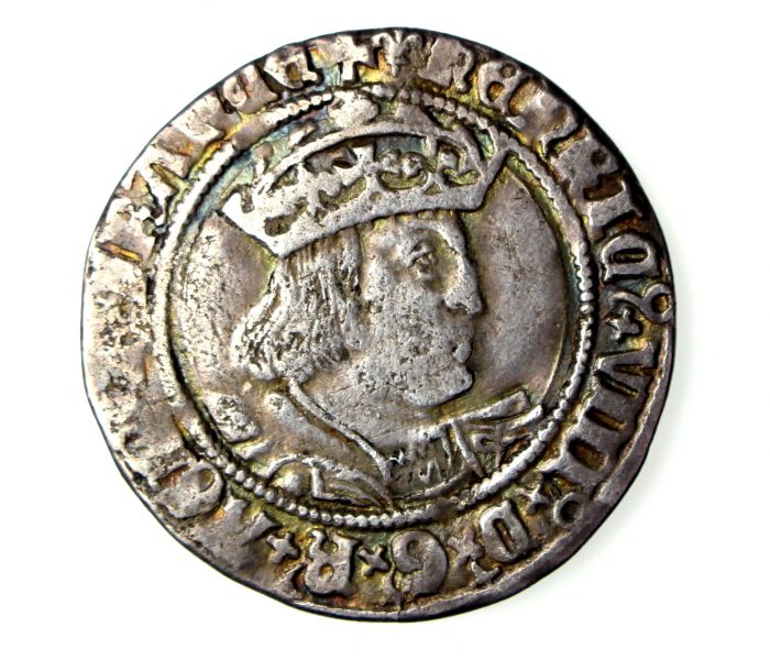 Henry VIII Silver Groat 1509-47AD-16560