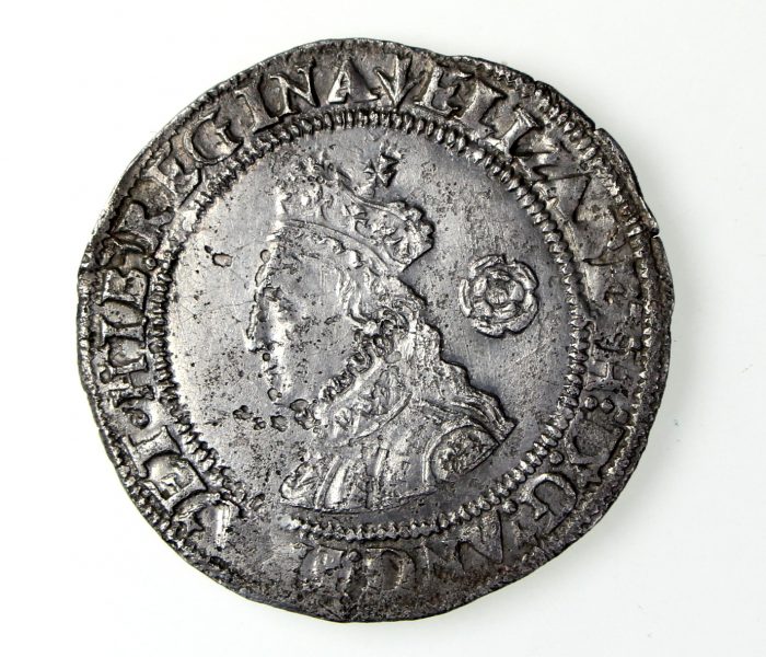 Elizabeth I Silver Threepence 3rd/4th Issue Large Flan 1558-1603AD-16565