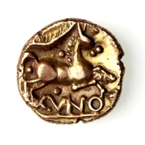 Catuvellauni Cunobelin Gold Stater 8-41AD Plastic Type -16602