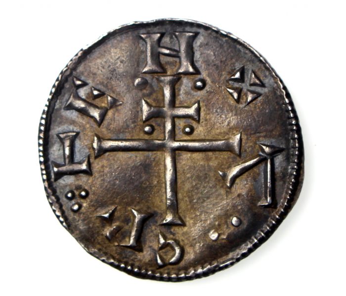 Viking Kingdom of York 895-920AD Cnut Silver Penny -16619