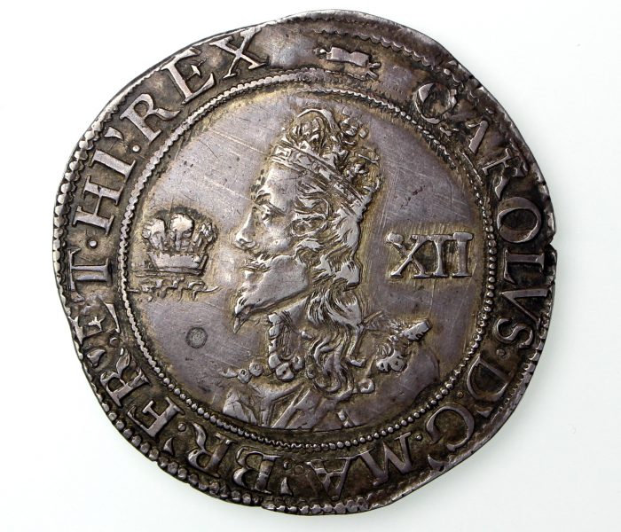 Charles I Silver Shilling 1625-1649AD Provincial, Aberystwyth - rare & exceptional -16692