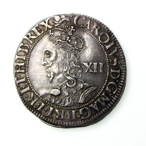 Charles I Silver Shilling 1625-1649AD York -exceptional -16695