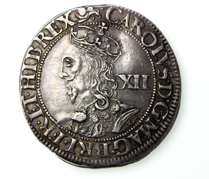 Charles I Silver Shilling 1625-1649AD York -exceptional -16695