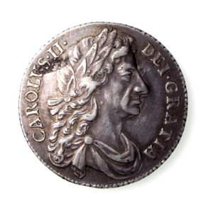 Charles II Silver Shilling 1660-85AD 1684AD GVF-16701