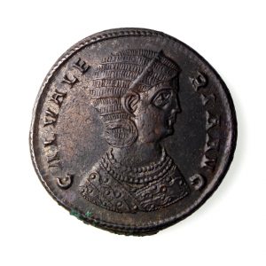 Galeria Valeria (w. of Galerius) Bronze Follis 305-311AD Thessalonica -16766