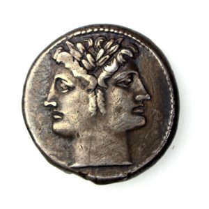 The Roman Republic Silver Quadrigatus 225-214BC-16865
