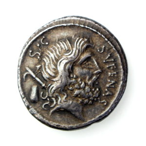 M. Nonius Sufenas Silver Denarius 59BC-16866