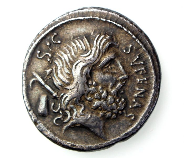 M. Nonius Sufenas Silver Denarius 59BC-16866