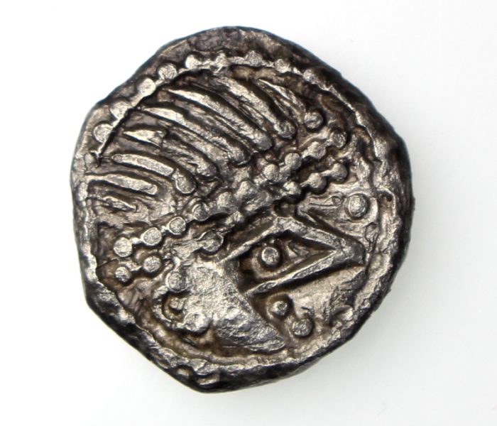 Anglo Saxon Silver Sceat Primary Series BIIIa T27a 680-710AD-16868