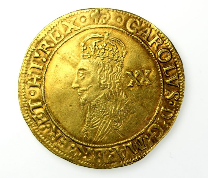Charles I Gold Unite 1625-49AD Anchor -16885