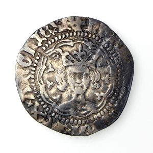 Henry V Silver Halfgroat 1413-1422AD-16887