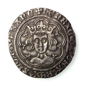 Henry VI Silver Groat 1422-61AD Rosette Mascle Calais-16896