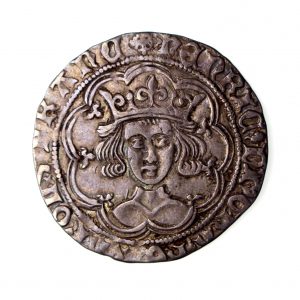Henry VI Silver Groat 1422-61AD Pinecone Mascle London-16903