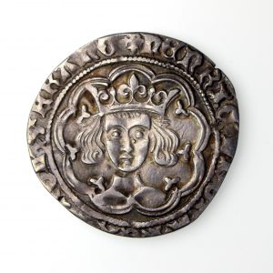 Henry VI Silver Groat 1422-61AD Leaf Trefoil London-16908