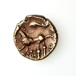 Regini Gold Quarter Stater Selsey Tramlines 1st Century BC-17006