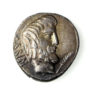 L. Titurius L.f. Sabinus Silver Denarius 89BC-17024