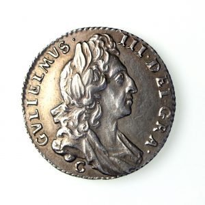 William III Silver Sixpence 1694-1702AD 1697AD-17070