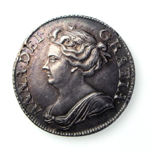 Anne Silver Shilling 1702-14AD 1709AD-17075