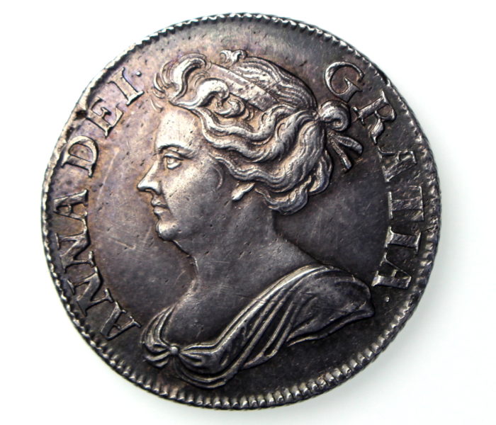 Anne Silver Shilling 1702-14AD 1709AD-17075