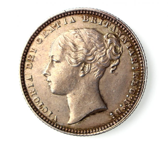 Victoria Silver Shilling 1837-1901AD 1871AD-17094