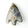 Bronze Age Barbed and Tanged Flint Arrowhead -17145