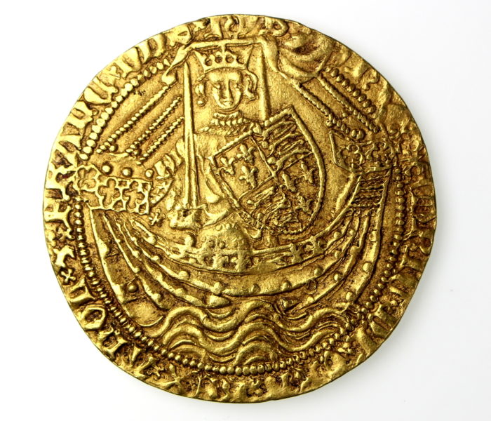 Henry V Gold Noble 1413-22AD-17208