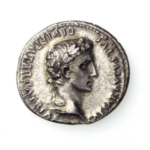 Augustus Silver Denarius 27BC-14AD-17231