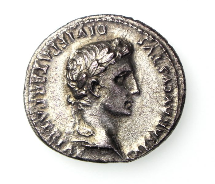 Augustus Silver Denarius 27BC-14AD-17231
