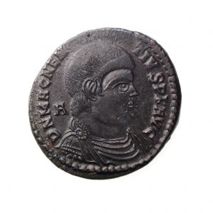 Magnentius Bronze Centenionalis 350-353AD Lyon -17297