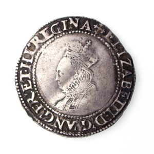 Elizabeth I Silver Shilling 2nd Issue 1558-1603AD-17321