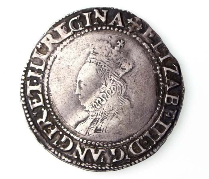 Elizabeth I Silver Shilling 2nd Issue 1558-1603AD-17321
