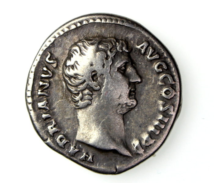 Hadrian Silver Denarius 117-138AD Egypt -17353